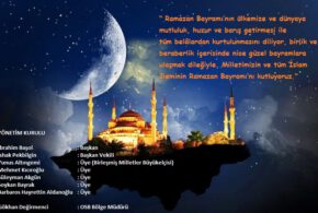 Milletimizin ve Tüm İslam Aleminin Ramazan Bayramı’nı kutluyoruz…